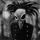 The skull man. Digital Painting project by Milena Kuzimska - 05.23.2021
