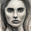 My project in Artistic Charcoal Portraiture: Creating Atmosphere course. Traditional illustration, Fine Arts, Drawing, Portrait Drawing, Realistic Drawing, and Artistic Drawing project by Alex Mandryko - 06.07.2021