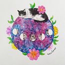 Mi Proyecto del curso: Técnicas modernas de acuarela. Un proyecto de Ilustración tradicional, Bellas Artes, Pintura y Pintura a la acuarela de Marcela Mantilla - 08.06.2021