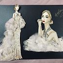 My project in Creative Fashion Illustration Techniques course. Un progetto di Illustrazione tradizionale, Collage e Disegno artistico di phuong_pham - 11.06.2021