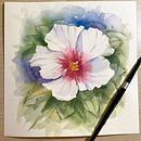 Mi Proyecto del curso: Técnicas de acuarela en negativo para ilustración botánica. Traditional illustration, Watercolor Painting, and Botanical Illustration project by Maria Cat - 06.11.2021