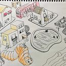 My project in The Art of Sketching: Transform Your Doodles into Art course. Traditional illustration, Pencil Drawing, Drawing, and Sketchbook project by annie Theodore - 05.20.2021