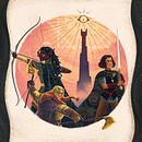 Ladies of the Rings - O Senhor dos Anéis. Un proyecto de Ilustración tradicional e Ilustración digital de Felipe Santos - 11.06.2021