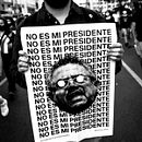 'No es mi presidente' (Carteles para la protesta del 14N en Perú). Design, Traditional illustration, Poster Design, and Art Direction project by Alexandro Valcarcel - 10.25.2020