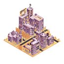 Mi Proyecto del curso: Ilustración vectorial isométrica desde cero. Un proyecto de Diseño gráfico, Ilustración vectorial e Ilustración digital de Maria Yeoshen Martinez - 12.06.2021