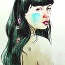 Il mio progetto del corso: Ritratto illustrato con Procreate. Een project van Traditionele illustratie, Vectorillustratie, Digitale illustratie y  Portrettekening van Alessandra Finiello - 12.06.2021
