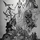 LA OBRA DE ALAN MOORE Ein Projekt aus dem Bereich Traditionelle Illustration, Werbung und Kino, Video und TV von Luis Diaz - 12.06.2021