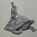 My project in Surrealistic Fineliner Illustration course. Un projet de Illustration traditionnelle, Dessin au cra, on, Dessin, Dessin réaliste, Dessin artistique et Illustration à l'encre de bsimmerok - 13.06.2021