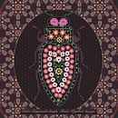 The Love Bug . Un progetto di Illustrazione tradizionale, Pattern design, Illustrazione vettoriale e Stampa di Biba Kayewich - 11.06.2021