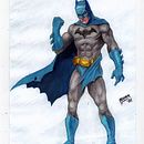 Batman - Ilustración de personajes en acrílico (curso Ariel Olivetti). Un progetto di Illustrazione tradizionale, Character design, Pittura, Fumetto e Pittura acrilica di fabioboyer - 14.06.2021