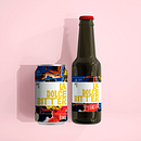 La Dolce Birra / Beer Branding. Design, Direção de arte, Packaging, e Design gráfico projeto de Nicolas Peña Carreño - 07.06.2021