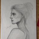 Retrato de la mujer. . Projekt z dziedziny Trad, c i jna ilustracja użytkownika Jesús Labrador Hernández - 04.06.2021