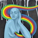 #CreateWithPride. Traditional illustration project by adelacreative - 06.14.2021