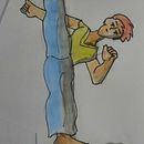 Hoob Wood: o maior ladrão, mas doa aos pobres. Projekt z dziedziny Projektowanie postaci, Komiks, Manga, Trad, c i jna ilustracja użytkownika Beto Beto - 16.06.2021