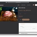 MESO: Premium Butcher Shop. Projekt z dziedziny Informat, ka, Marketing, Web design, Tworzenie stron internetow, ch, Marketing c, frow i  e-commerce użytkownika Marcos Bazterrica - 16.06.2021