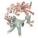 My honey badger project in Surrealist Illustration Inspired by Nature course. Traditional illustration, Pencil Drawing, Drawing, Artistic Drawing, and Naturalistic Illustration project by Angela Boyle - 06.16.2021