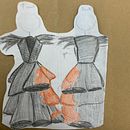Mi Proyecto del curso: Introducción al diseño de moda. Design de moda projeto de Ashley Morán - 15.07.2021