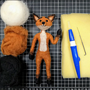 Victor: My project in Needle Felting "Creation of Characters with Needle and Thread course". Een project van Craft y Speelgoedontwerp van Italia Bedolla Ramirez - 27.05.2020