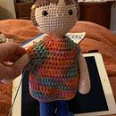 Mi Proyecto del curso: Amigurumi: diseño de ropa, pelo y complementos. Un proyecto de Artesanía, Diseño de juguetes, Tejido y Crochet de Nancy Valenzuela - 17.06.2021