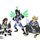 Diseñando Drajkierrs. Un projet de Animation, Conception de personnages, Animation de personnages , et Dessin de DelKoral Barrueto - 16.06.2021