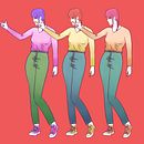 Mi Proyecto del curso: Ilustración de personajes dinámicos . Een project van Traditionele illustratie, Ontwerp van personages, Stripboek,  Creativiteit,  Tekening, Digitale tekening y Manga van María Jesús - 16.06.2021