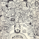 Rasti´s Flowink Ein Projekt aus dem Bereich Traditionelle Illustration, Bleistiftzeichnung, Zeichnung und Sketchbook von Diego Rastichong - 18.06.2021