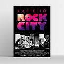 Castelló Rock City / Diseño identidad / Campaña publicitaria. Un progetto di Design, Br, ing, Br, identit, Graphic design e Pubblicità di Cecilia Rodríguez Romero - 18.06.2021