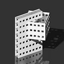 Architecture Anomaly 96 - Corner Addition. Architecture, Architectural Illustration, ArchVIZ, Digital Architecture, Design, and Traditional illustration project by Saul Kim - 06.18.2021
