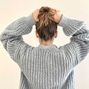 Mi Proyecto del curso: Crochet: crea prendas con una sola aguja // HYGGE CARDIGAN. Un proyecto de Costura, Tejido, DIY y Crochet de martiypunto - 14.01.2021