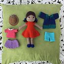 Mi Proyecto del curso: Amigurumi: diseño de ropa, pelo y complementos. Un proyecto de Artesanía, Diseño de juguetes, Tejido y Crochet de cristinatex9095 - 17.06.2021
