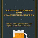 Mi Proyecto del curso: Copywriting: principios de la redacción publicitaria- David Sosa- Anonymous beer box. Projekt z dziedziny  Reklama, Marketing, Cop, writing, Kreat i wność użytkownika David Sosa - 12.06.2021