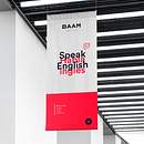 BAAM English. Un proyecto de Diseño, Diseño gráfico, Dirección de arte, Diseño Web, Br e ing e Identidad de Paloma Avila Pino - 20.06.2021