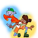Diseño de personajes para animación con Photoshop: Chloe y Hugo, por Merus. Un projet de Animation, Conception de personnages , et Animation de personnages de Raúl Fierro Fuentes - 20.06.2021