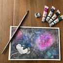 Mi Proyecto del curso: Técnicas modernas de acuarela. Ilustração tradicional, Artes plásticas, Pintura, e Pintura em aquarela projeto de Steph W - 21.06.2021