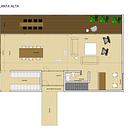 Casa Don Orione. Un projet de Design , 3D, Architecture d'intérieur, Design d'intérieur, Conception d'éclairage, Créativité, Modélisation 3D , et Architecture de Florencia López - 20.05.2021