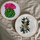 Meu projeto do curso: Introdução ao bordado botânico. Un projet de Broderie de Letícia Fragalle - 21.06.2021