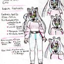 Mi Proyecto del curso: Dibujo de personajes manga desde cero. Een project van Traditionele illustratie, Ontwerp van personages, Stripboek, Tekening met potlood,  Tekening y Manga van edjumoga17 - 22.06.2021