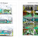 Centro Deportivo Renacer T7. Un projet de Design  et Illustration traditionnelle de Juan Jose - 22.06.2021