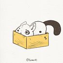 Lonecat. Un progetto di Illustrazione tradizionale, Disegno e Illustrazione digitale di Andrews Rodrigues - 02.12.2021