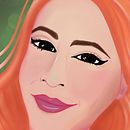 Meu projeto do curso: Retrato de personagens femininas com Procreate. Un proyecto de Ilustración tradicional, Ilustración digital y Dibujo digital de Daniela Marte - 22.06.2021