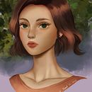 My project in Digital Fantasy Portraits with Photoshop course. Un proyecto de Ilustración tradicional, Dibujo, Ilustración digital, Dibujo de Retrato, Dibujo digital y Pintura digital de Sarah Lu - 23.06.2021