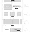 Wireframes Home. Posicionamiento web.. Marketing, UX / UI, Product Design & Interior Architecture project by Silvia Durán Pérez - 06.23.2021