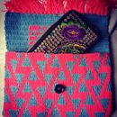 Bolso Crossbody en Tapestry Crochet . % Sue Anette Ramos tarafından hazırlanan Sanat ve El Sanatları, Ve Yaratıcılık projesi - 06.23.2021