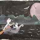 My project in Illustrated Animal Characters for Storybooks course . % Lillian Turner tarafından hazırlanan Çocuk İllüstras, Ve onu projesi - 06.21.2021