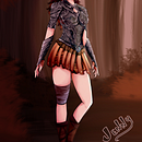 Mi Proyecto del curso: Pintura digital para personajes en Procreate . % Jenny Medinaa tarafından hazırlanan Geleneksel illüstras, on, Karakter Tasarımı, Dijital İllüstras, Ve on projesi - 06.24.2021