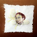 Mein Kursprojekt: Figurative Modestickerei mit Needle Felting. Embroider project by Afra Hartog - 06.24.2021