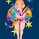 My project in Flat Illustration with Photoshop course. Un projet de Illustration traditionnelle, Illustration numérique , et Peinture numérique de Anastasia Puzhanova - 25.06.2021
