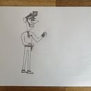 Mein Kursprojekt: Einführung in das Erstellen von Zeichentrickfiguren. Un proyecto de Ilustración tradicional, Diseño de personajes y Dibujo de dany_ - 25.06.2021
