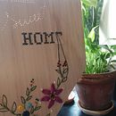 Home sweet home. Projekt z dziedziny Craft,  Sztuki piękne i  Haft użytkownika joana mendes - 22.06.2021