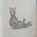 Gatito a carboncillo. Un proyecto de Dibujo y Dibujo artístico de Elena García - 25.06.2021